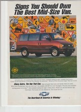 Original 1992 Chevrolet Astro