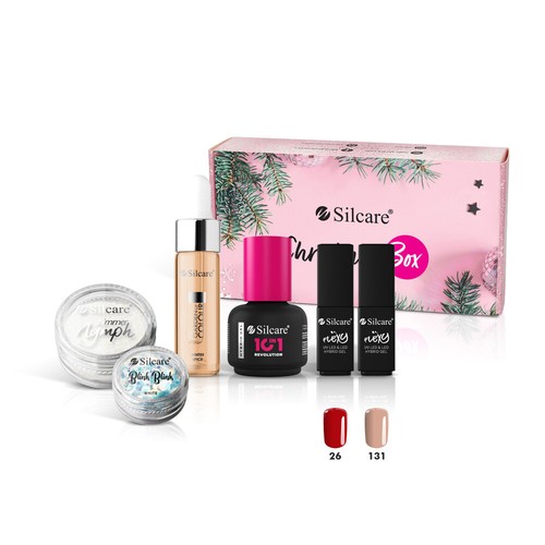 Silcare hybrid box manicure - uv,