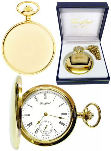 Woodford hunter pocket watch - woodford,
