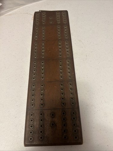 Antique cribbage board - cribbage, 3