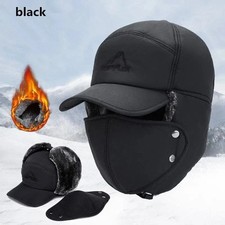 Mens Warm Hat Winter Russian