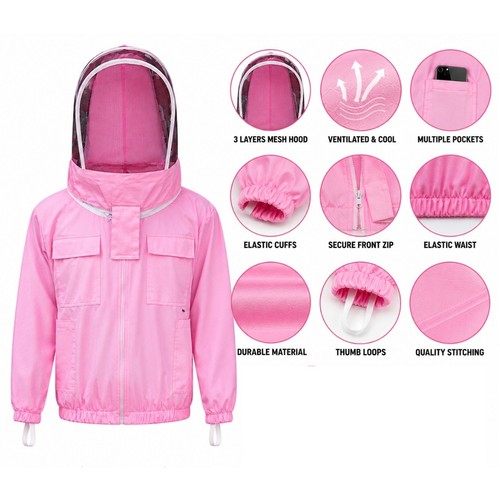 Cotton beekeeping jacket heavy - beekeeping,