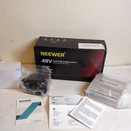 Neewer 48v phantom power - neewer,