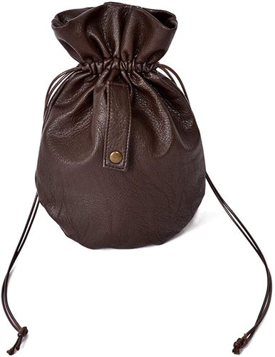 Medieval leather pouch - medieval,