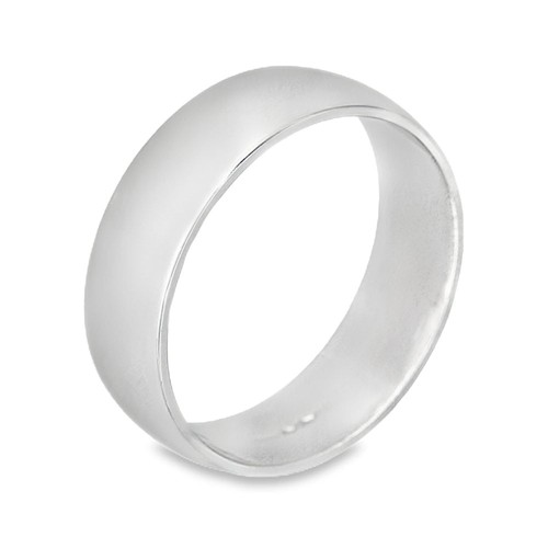 950 platinum shape - d-shape, wedding