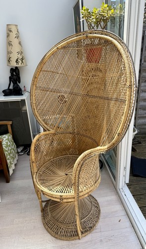 1970s vintage wicker rattan - vintage,