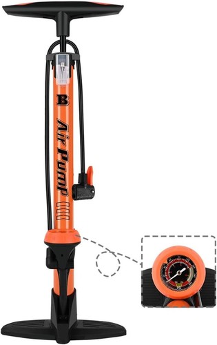 Bike pump bicycle - floor, air