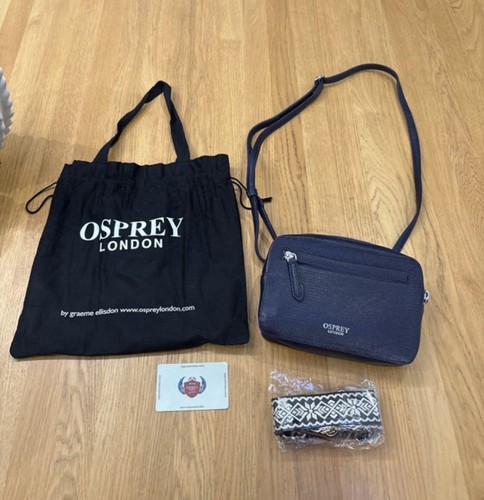 Blue leather osprey london - osprey, by