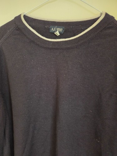 Armani mens blue jumper xxl - armani,