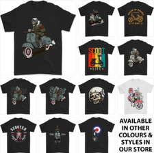Scooter T-Shirt Moped Ped Mens