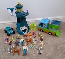 HUGE Scooby Doo Bundle Mystery Machine Crystal Cove Lighthouse Trap Time Mystery