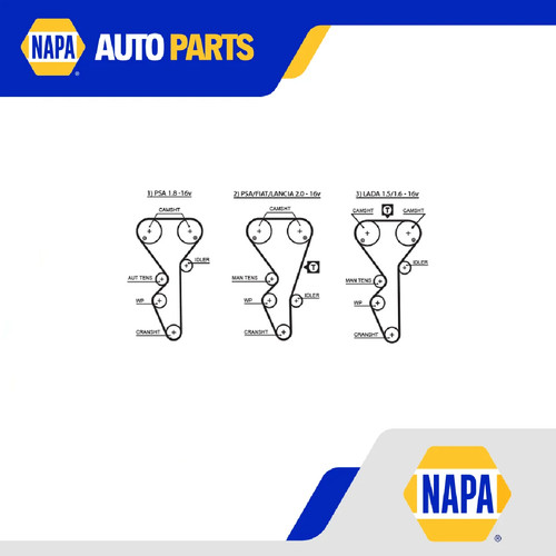 Timing belt fits citroen - timing,