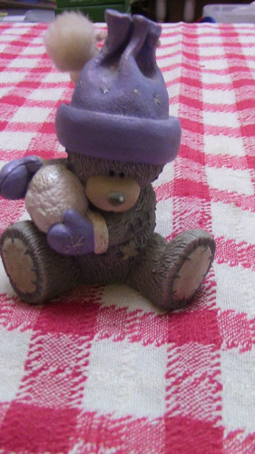 You tatty teddy figure - you,