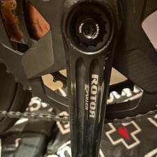 Rotor InPower power meter cranks 165mm direct mount. spares or repair