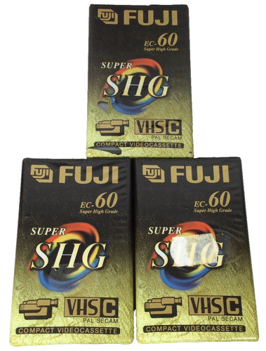 Fuji vhs c compact - 3, vhs-c