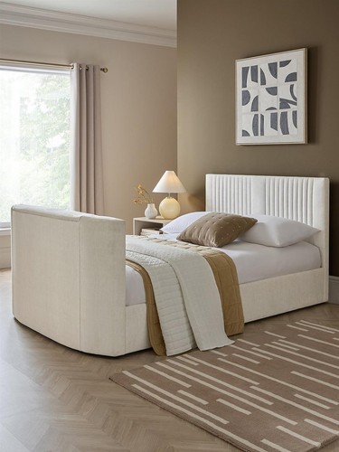 Prent double bed frame - tv,
