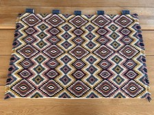Vintage Kilim design? Hand Made Wool Rug Wall Hanging  183cm x 91-96cm 