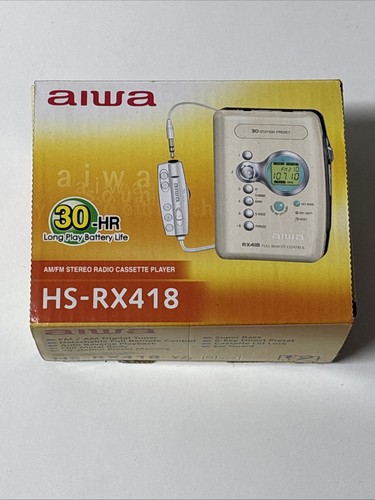 Aiwa portable cassette - portable,