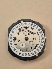 Seiko 7T62A Quartz Movement - For Parts or Repair - Please read description