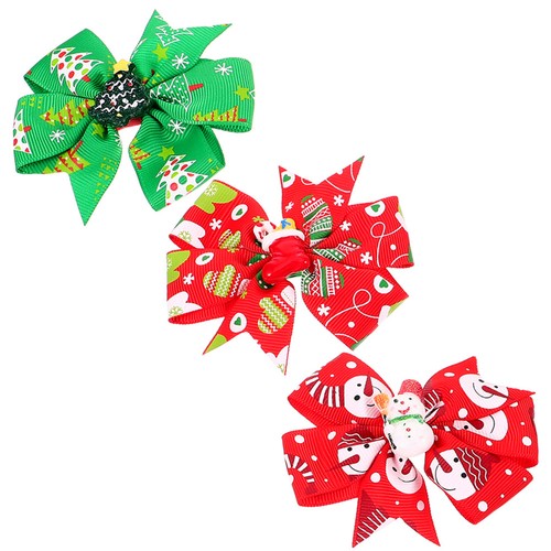 3pcs pet christmas - christmas, hair