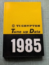 TI Crypton Tune-up Data 1985