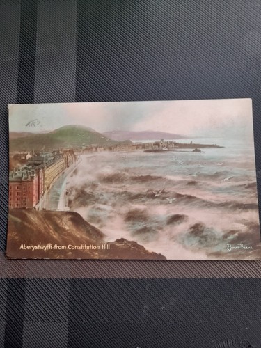 Old postcard aberystwyth from - old,
