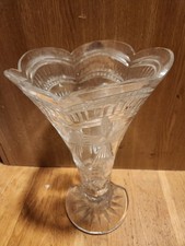 Vintage LARGE Cut Crystal