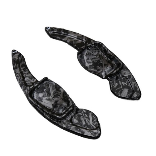 Black satin pattern steering - black,