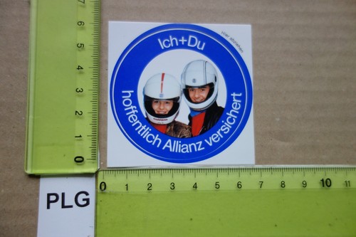 Old sticker moped scooter - sticker,
