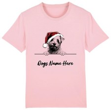 NORFOLK TERRIER Personalised Christmas Dog T-Shirt Mens Womens Kids Dogs Name