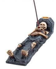 Ashes To Ashes Crypt Skeleton Incense Stick Holder - NEMESIS NOW UK