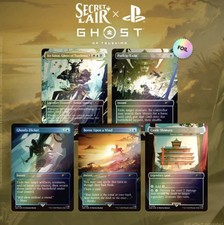 MTG Secret Lair  x Ghost of Tsushima FOIL Edition | PlayStation | Pre-sale