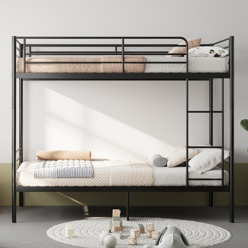 Bunk bed with - bed, ladder