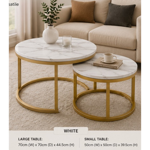 Nesting coffee tables - coffee,