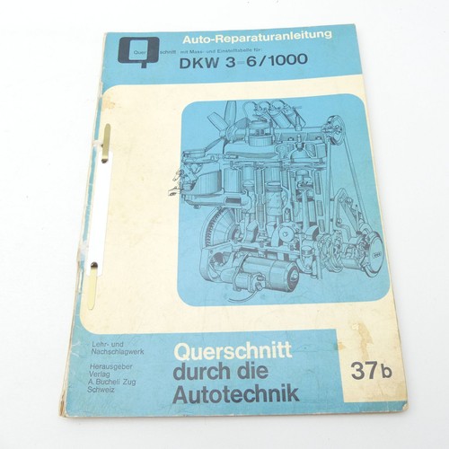 Dkw 1000 workshop manual - 6/1000,