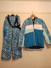 Girls Dare2b Ski suit Age 15-16 Ski Jacket And Age 14 Ski Trousers salopettes