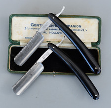 Set 2 Vintage Silver Steel