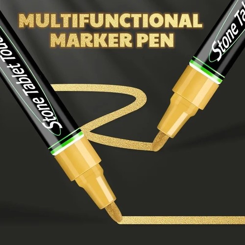 Gold paint marker - paint,