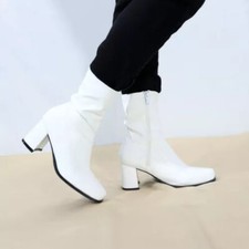 Women Mid Calf GoGo Boots