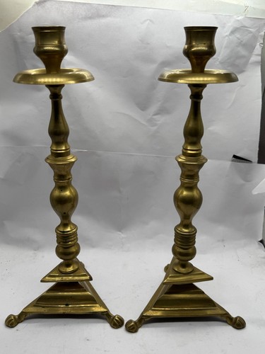 Vintage pair solid brass - vintage,