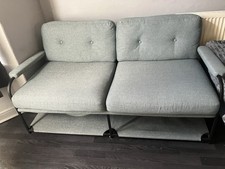 Green 3 Seater Sofa Detachable