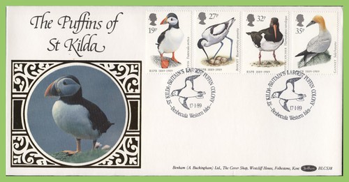 1989 birds puffins - birds,,