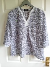 principles grey print cotton