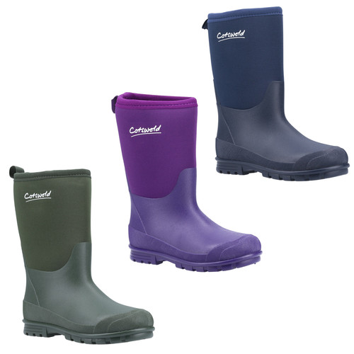 Cotswold kids neoprene wellies - neoprene,