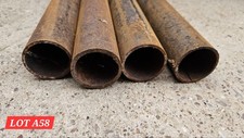 Lot A58 Mild Steel Tubes / Pipes – 3mm Wall – 5cm Ø – 30–35cm Lengths – Welding
