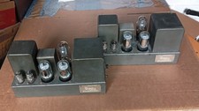 QUADII Valve Amplifiers x 2.  Original, Unmodified. Late models, USA GE 6L6's