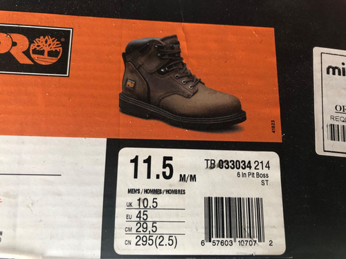 Timberland pro pit boss - 6",