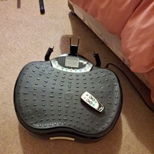 Vibrapower Pro Vibration Excercise Machine Plate Working With Remote And Handle