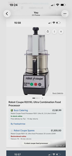 Robot coupe r201xl combination - r201xl,