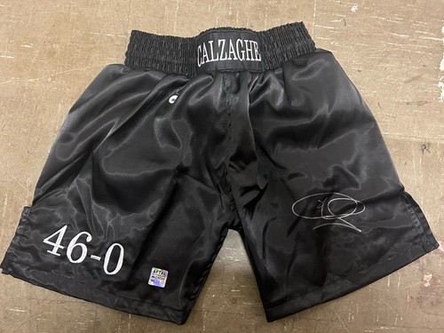 Joe calzaghe signed boxing - calzaghe,